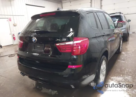 2017 BMW X3 xDrive28I from USA, damaged, VIN 5UXWX9C37H0W79419